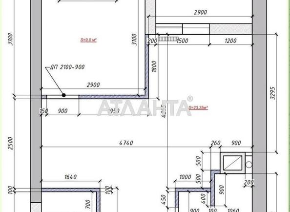 1-room apartment apartment by the address st. Krasnova (area 41 m²) - Atlanta.ua - photo 5