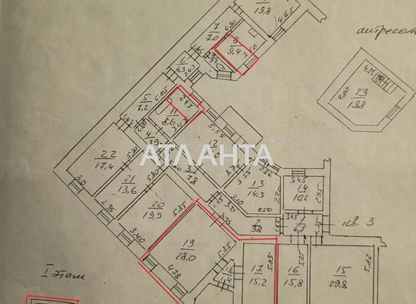 Room in dormitory apartment by the address st. Universitetskaya Elisavetinskaya Shchepkina (area 43,2 m²) - Atlanta.ua - photo 11