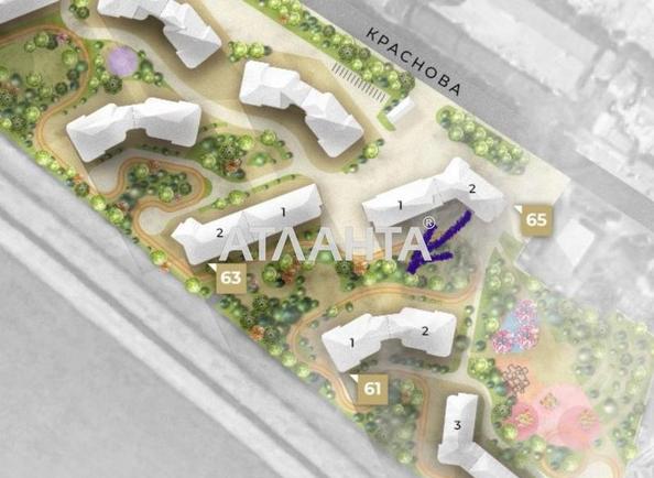 1-кімнатна квартира за адресою вул. Краснова (площа 47 м²) - Atlanta.ua - фото 2