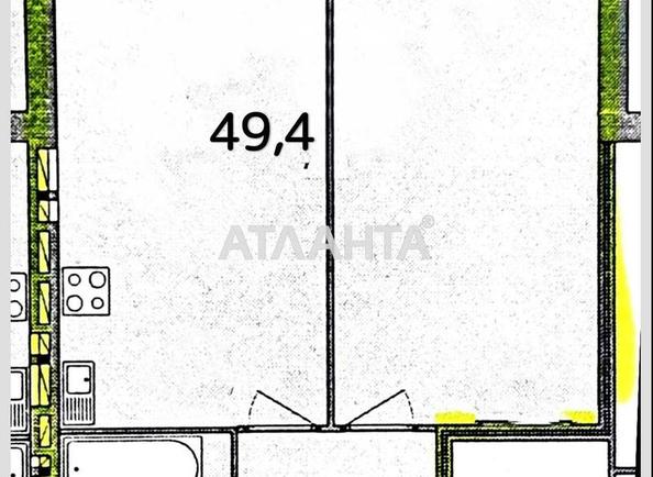 1-room apartment apartment by the address st. Lazurnaya Gaydara bul (area 49,4 m²) - Atlanta.ua - photo 4