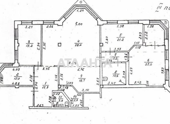 Многокомнатная квартира по адресу Шевченко пр. (площадь 210 м²) - Atlanta.ua - фото 29