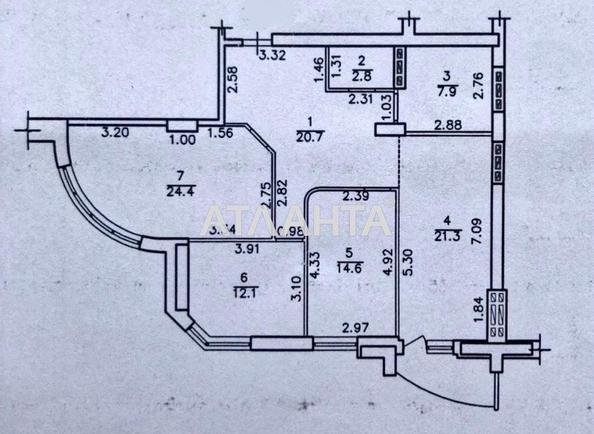 3-комнатная квартира по адресу ул. Говорова марш. (площадь 105,2 м²) - Atlanta.ua - фото 27