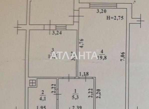 1-room apartment apartment by the address st. Raduzhnyy m n (area 43,5 m²) - Atlanta.ua - photo 13