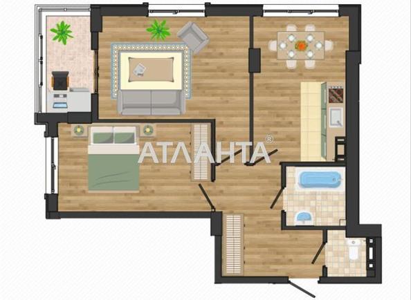 2-комнатная квартира по адресу ул. Николаевская (площадь 62,2 м²) - Atlanta.ua