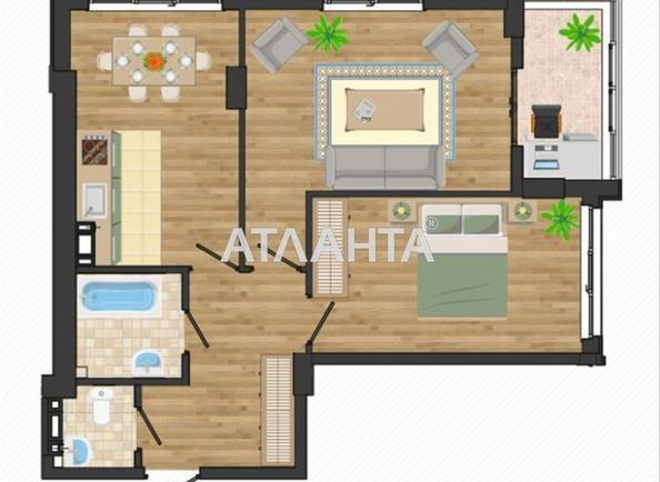 2-комнатная квартира по адресу ул. Николаевская (площадь 63,4 м²) - Atlanta.ua