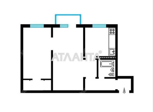 2-комнатная квартира по адресу ул. Бульв. Вацлава Гавела (площадь 46,7 м²) - Atlanta.ua - фото 9