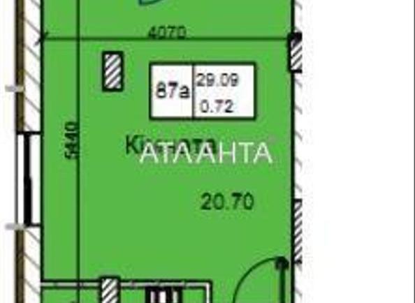 1-комнатная квартира по адресу ул. Сахарова (площадь 29,7 м²) - Atlanta.ua - фото 2