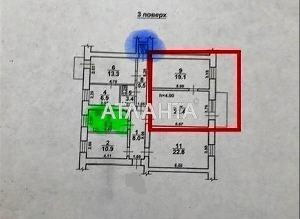 Коммунальная квартира по адресу ул. Княжеская (площадь 41,5 м²) - Atlanta.ua - фото 15