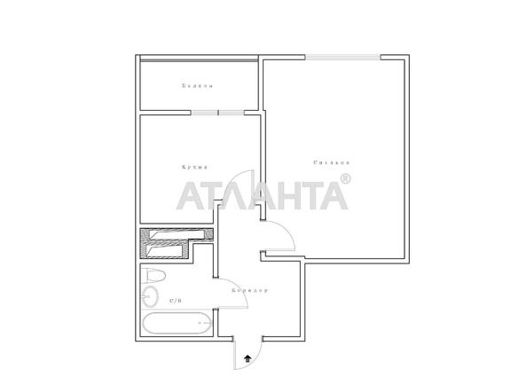 1-room apartment apartment by the address st. Evropeyskaya (area 32 m²) - Atlanta.ua - photo 15