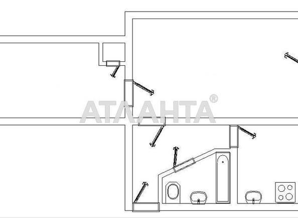 2-rooms apartment apartment by the address st. Kuznetsova kap (area 47 m²) - Atlanta.ua - photo 10
