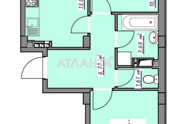 2-кімнатна квартира за адресою вул. Проїзна (площа 54,4 м²) - Atlanta.ua - фото 4