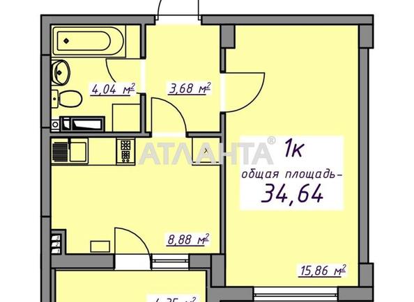 1-room apartment apartment by the address st. Torgovaya (area 34 m²) - Atlanta.ua - photo 15