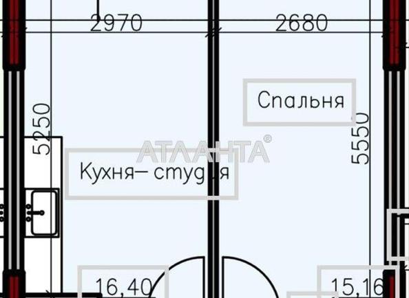 1-комнатная квартира по адресу ул. Донского Дмитрия (площадь 42,3 м²) - Atlanta.ua - фото 10