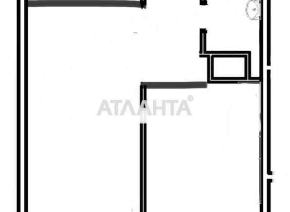 1-room apartment apartment by the address st. Zhemchuzhnaya (area 42 m²) - Atlanta.ua - photo 9