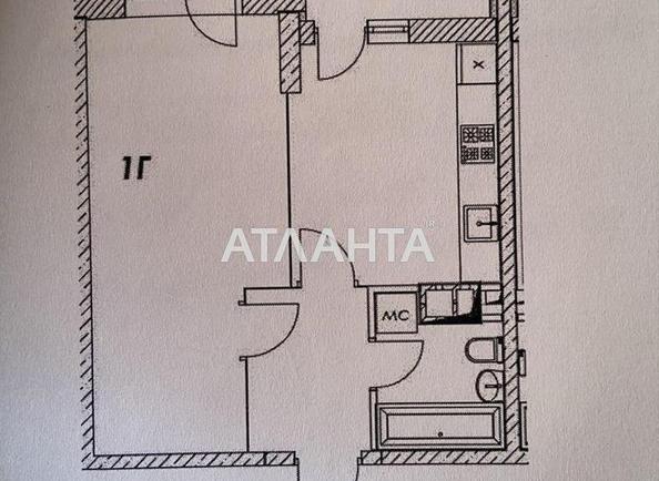 1-кімнатна квартира за адресою вул. Прохорівська (площа 41,8 м²) - Atlanta.ua - фото 3