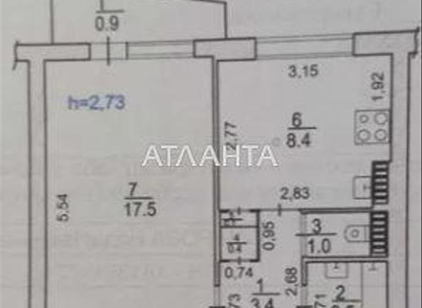 1-комнатная квартира по адресу ул. Заболотного ак. (площадь 33 м²) - Atlanta.ua - фото 9