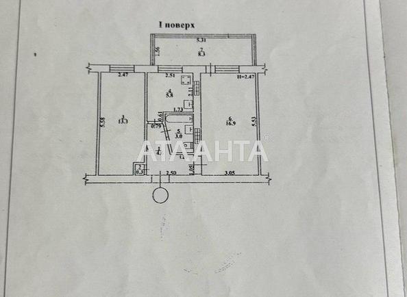 2-комнатная квартира по адресу Вишневского ген. Пер. (площадь 52,2 м²) - Atlanta.ua - фото 10
