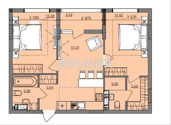 2-rooms apartment apartment by the address st. Bocharova gen (area 62,6 m²) - Atlanta.ua - photo 5