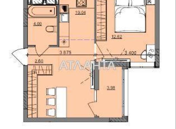 1-room apartment apartment by the address st. Bocharova gen (area 43,0 m²) - Atlanta.ua - photo 5