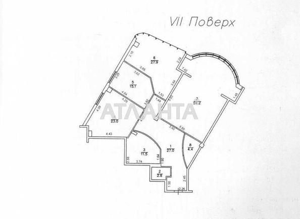 3-кімнатна квартира за адресою вул. Гагарінське плато (площа 163,9 м²) - Atlanta.ua - фото 10