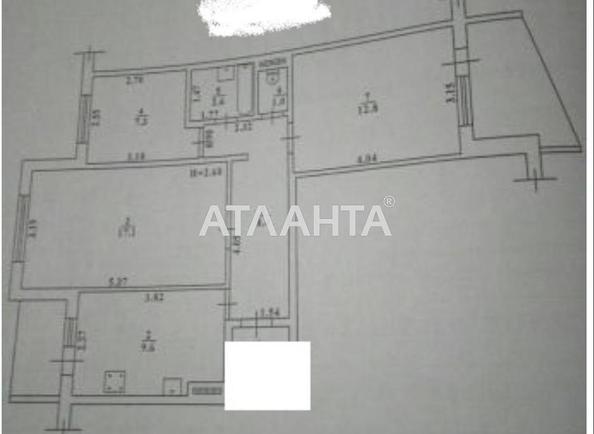 3-кімнатна квартира за адресою вул. Висоцького (площа 62,6 м²) - Atlanta.ua - фото 16