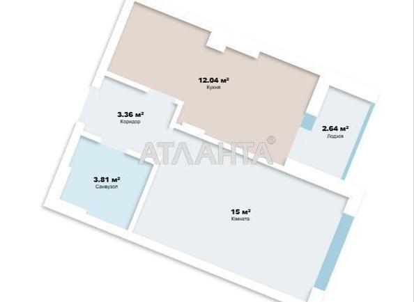 1-кімнатна квартира за адресою вул. Одеська (площа 37 м²) - Atlanta.ua - фото 10