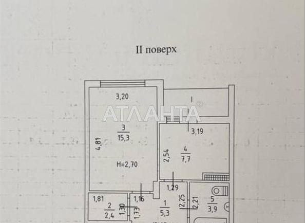 1-комнатная квартира по адресу ул. Грушевского Михаила (площадь 36,4 м²) - Atlanta.ua - фото 9