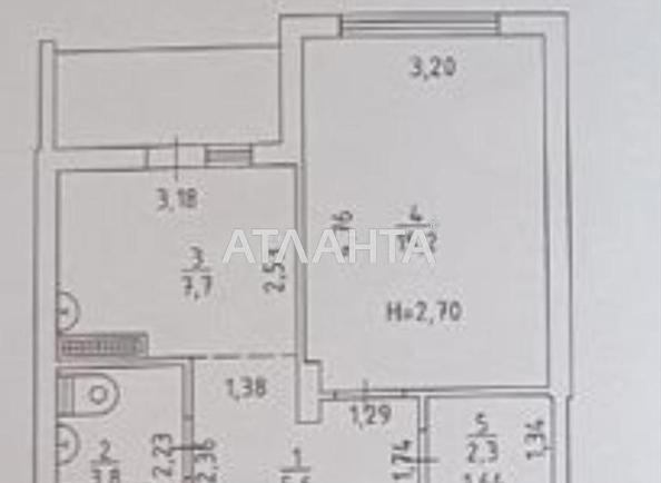 1-комнатная квартира по адресу ул. Грушевского Михаила (площадь 36,5 м²) - Atlanta.ua - фото 9