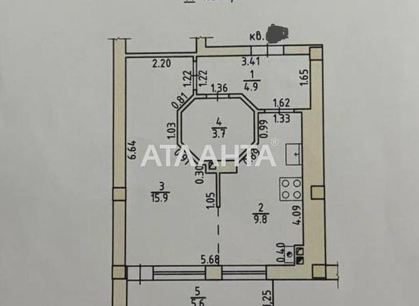 1-комнатная квартира по адресу ул. Софиевская (площадь 36 м²) - Atlanta.ua - фото 12
