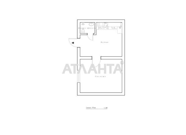 1-room apartment apartment by the address st. Nezhinskaya Frantsa Meringa (area 22 m²) - Atlanta.ua - photo 19