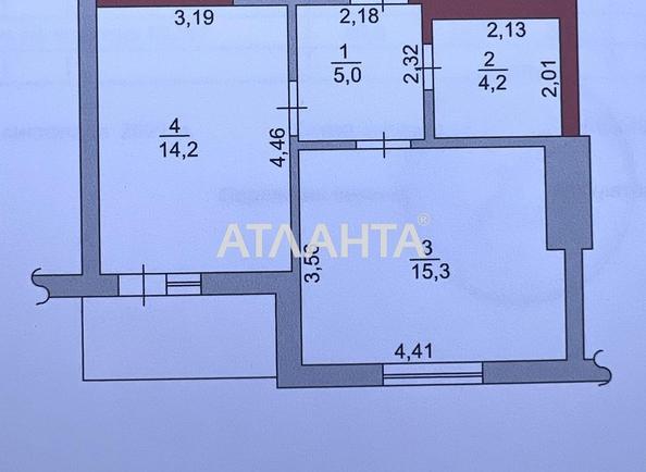 1-комнатная квартира по адресу ул. Заболотного (площадь 40 м²) - Atlanta.ua - фото 18