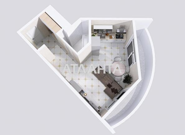 1-кімнатна квартира за адресою вул. Аркадійське плато (площа 34,7 м²) - Atlanta.ua - фото 15