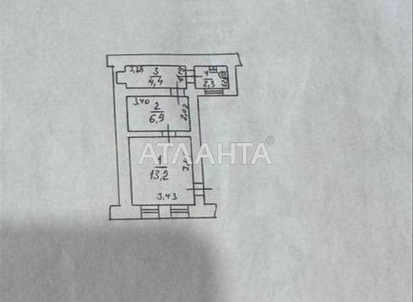 2-rooms apartment apartment by the address st. Zhukovskogo (area 28 m²) - Atlanta.ua - photo 17