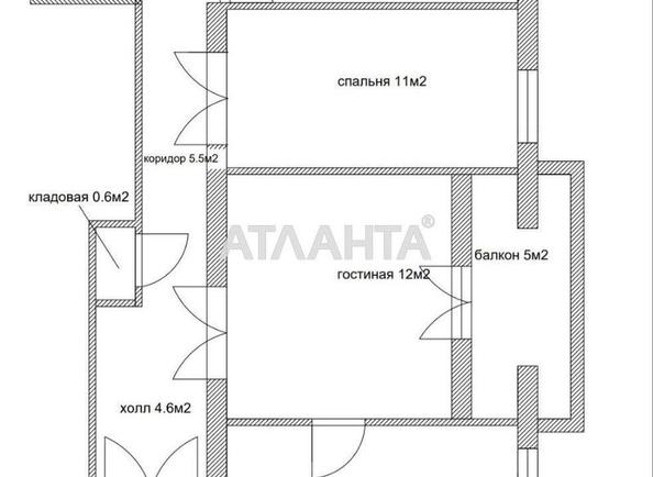 3-кімнатна квартира (площа 61 м²) - Atlanta.ua - фото 20