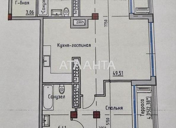 2-rooms apartment apartment by the address st. Sofievskaya Korolenko (area 88,2 m²) - Atlanta.ua - photo 2
