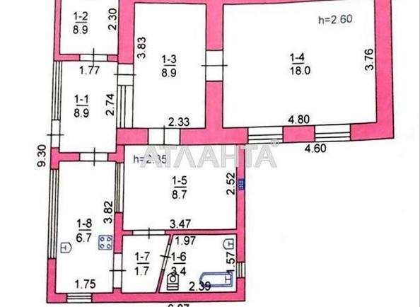 Будинок за адресою вул. Садова (площа 54,5 м²) - Atlanta.ua - фото 3