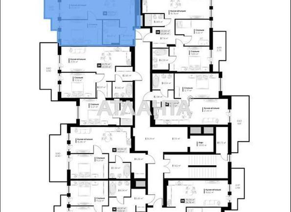 1-комнатная квартира по адресу ул. Галицкая (площадь 45,3 м²) - Atlanta.ua - фото 11