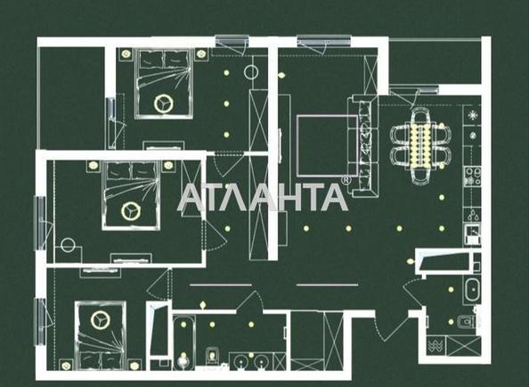 3-комнатная квартира по адресу ул. Краснова (площадь 107,0 м²) - Atlanta.ua - фото 5