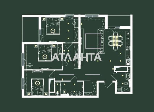 3-комнатная квартира по адресу ул. Краснова (площадь 104,6 м²) - Atlanta.ua - фото 7