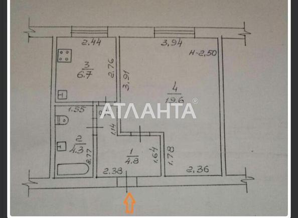 1-комнатная квартира по адресу ул. Святослава Рихтера (площадь 35,4 м²) - Atlanta.ua - фото 12