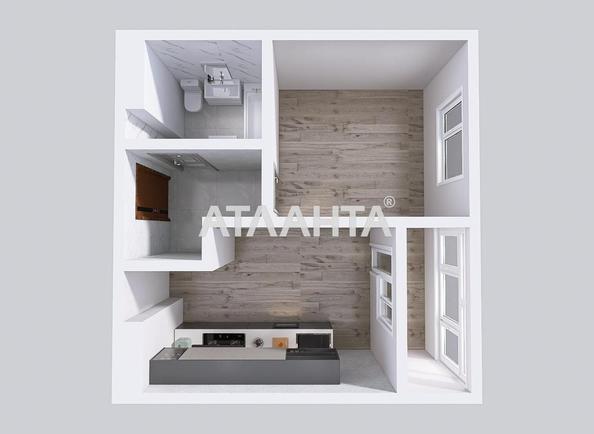 1-комнатная квартира по адресу ул. Пригородная (площадь 39,6 м²) - Atlanta.ua - фото 25