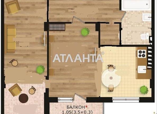 2-rooms apartment apartment by the address st. Nikolaevskaya (area 64,5 m²) - Atlanta.ua - photo 19
