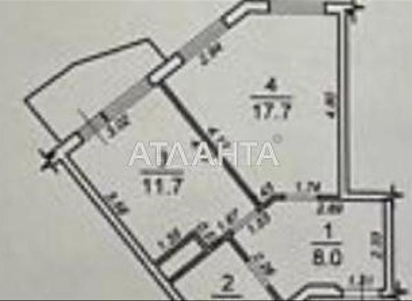 1-комнатная квартира по адресу ул. Среднефонтанская (площадь 43,1 м²) - Atlanta.ua - фото 10