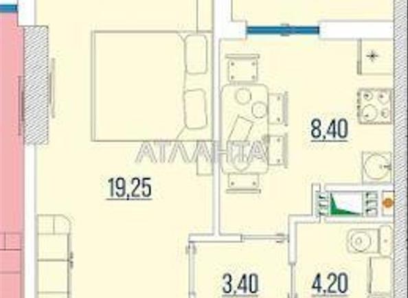 1-room apartment apartment by the address st. Bugaevskaya Instrumentalnaya (area 39 m²) - Atlanta.ua - photo 5