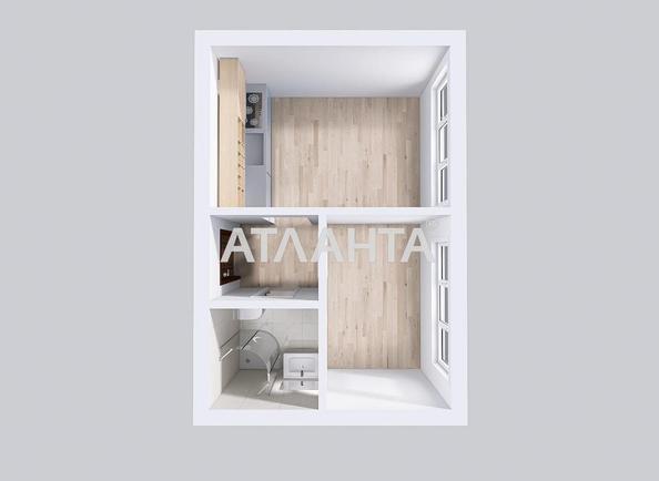 1-кімнатна квартира за адресою вул. Бугаївська (площа 19,5 м²) - Atlanta.ua - фото 12