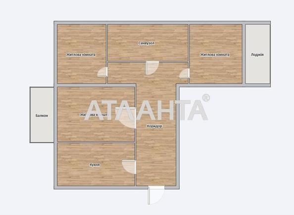 3-rooms apartment apartment by the address st. Kosmonavtov prosp (area 67 m²) - Atlanta.ua - photo 13