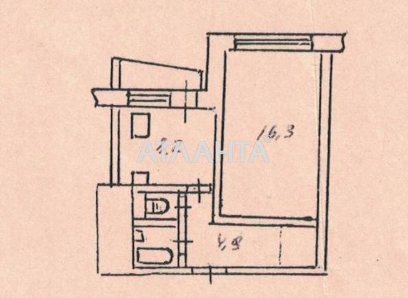 1-room apartment apartment by the address st. Ivasyuka Vladimira pr t (area 34,4 m²) - Atlanta.ua - photo 20