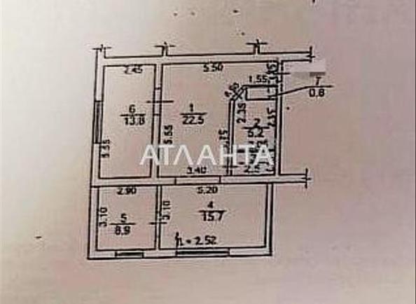 3-комнатная квартира по адресу ул. Космонавтов (площадь 69,4 м²) - фото 21 3-комнатная квартира по адресу ул. Космонавтов (площадь 69,4 м²) - Atlanta.ua - фото 21