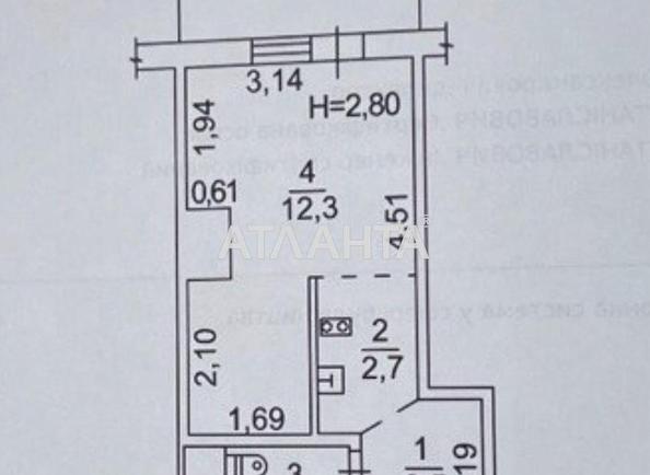 1-комнатная квартира по адресу Фонтанская дор. (площадь 23 м²) - Atlanta.ua - фото 19