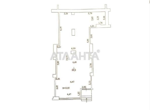 Комерційна нерухомість за адресою вул. Чехова (площа 98 м²) - Atlanta.ua - фото 7